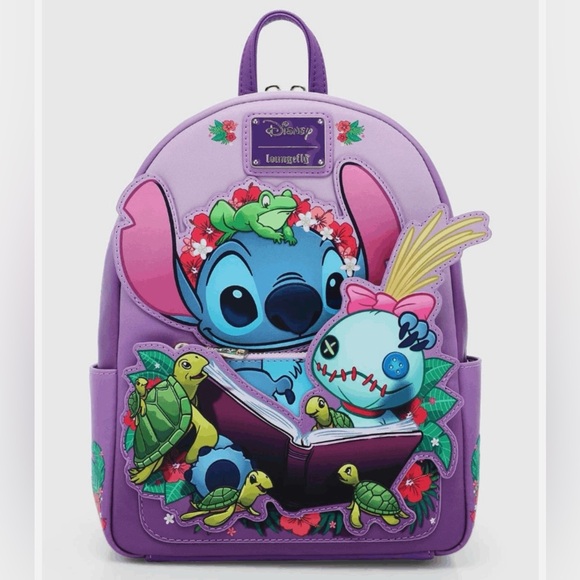 Loungefly Handbags - Loungefly Stitch Reading Backpack